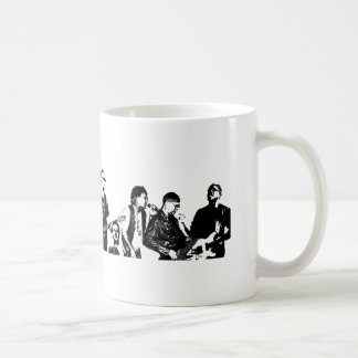 Café Los años 70 otra vez - el doble de la taza echó a
