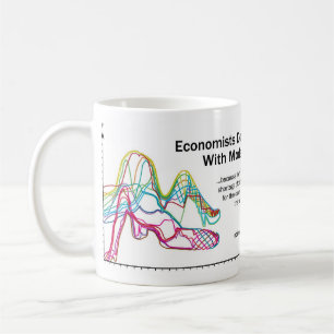 Café Los economistas lo hacen con la taza grande de los