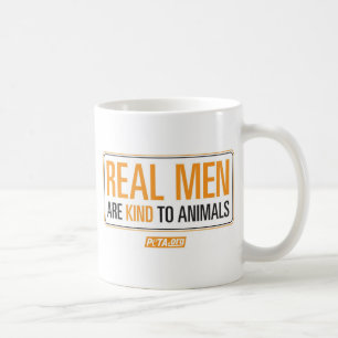 Café Los hombres reales son buenos con la taza de los