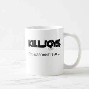Café Los Killjoys combinan la taza del blanco de la