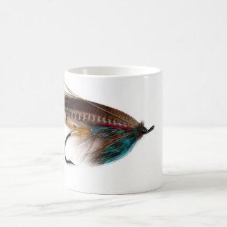 Café Los salmones ardientes de Brown vuelan la taza