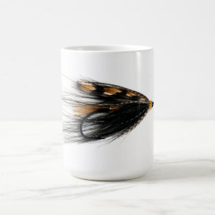 Café Los salmones de Grant de la cañada vuelan la taza