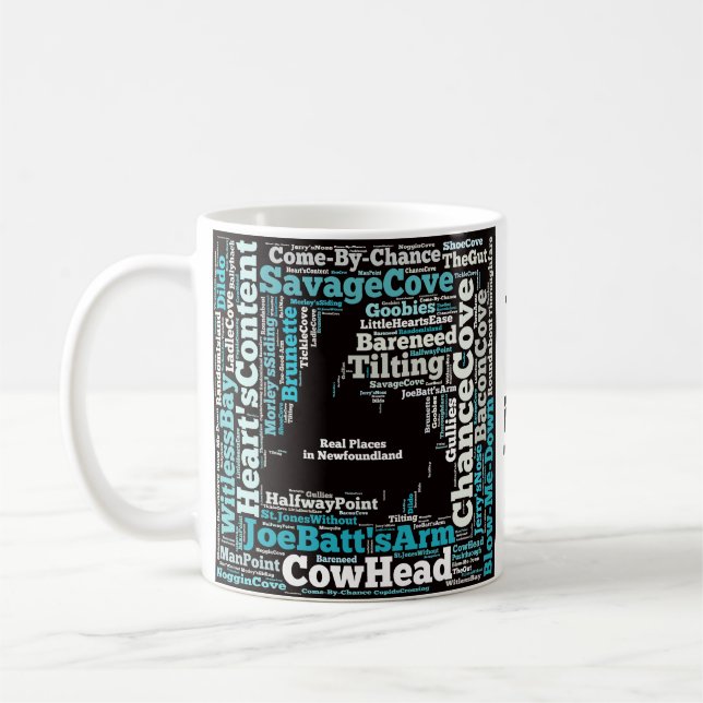 Café Lugares reales en la taza de Terranova (Izquierda)