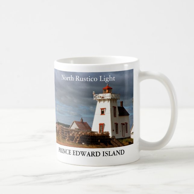 Café Luz del norte de Rustico, taza de Isla del (Derecha)