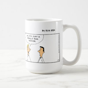 Café Mala taza del conductor de Fiunny