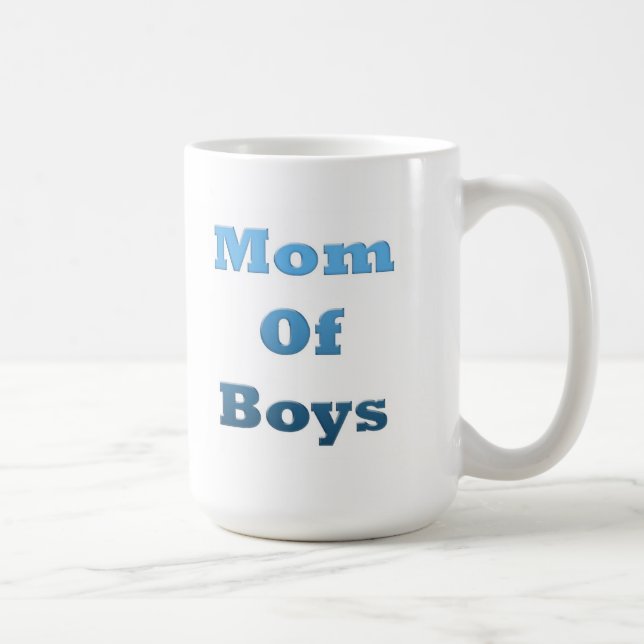 Café Mamá de la taza de los muchachos (Derecha)