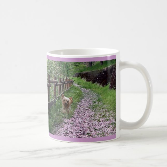 Café Mamá de la taza de Yorkshire Terrier (Derecha)