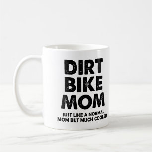 Café Mamá de Moto de Cross Divertida Taza de Motocross 