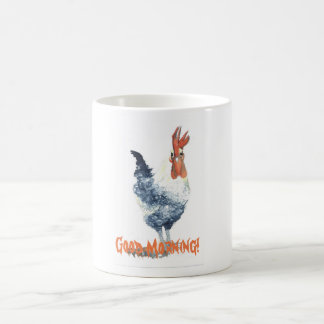 Café Mañana de la taza del gallo buena