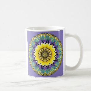 Café Mandalas de la cura y de despertar, no. 5, taza