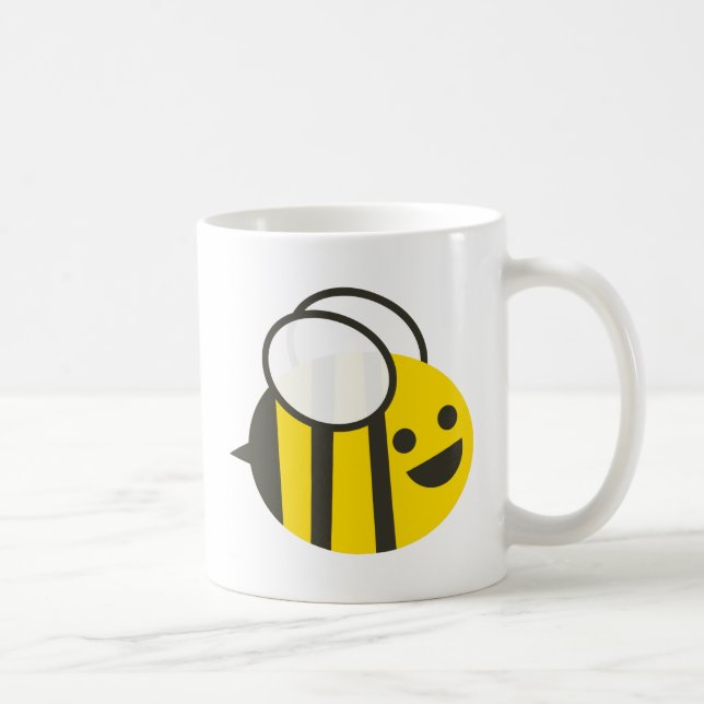Café Manosee la taza de la abeja (Derecha)