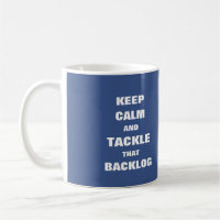 Mantengan la calma de abordar esa taza de trabajo 