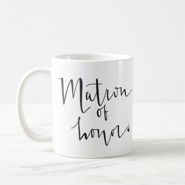 Café Matrona de la taza del honor (Izquierda)