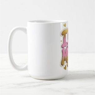 Café Me amo a mí mismo   Taza con diseño de gradiente d