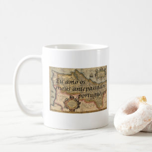 Café Me encanta mi taza de ancestros portugueses
