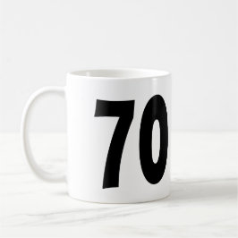 Café Me tomó 70 años lucir esta buena taza de cumpleaño