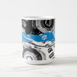 Café Mecanismo de Onda – Taza Personalizada (330 ml, Ce