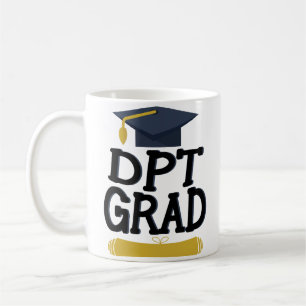 Café Médico orgulloso del graduado del DPT de la taza