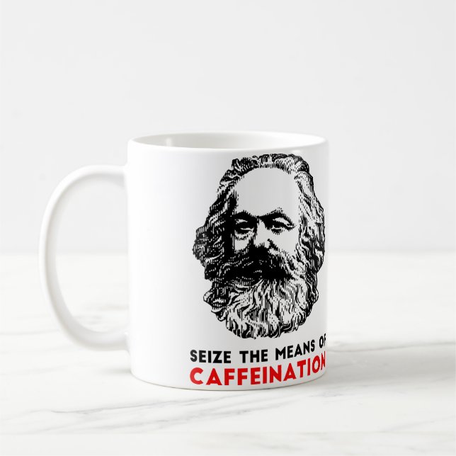 Café Medios de la taza de Caffeination (Izquierda)