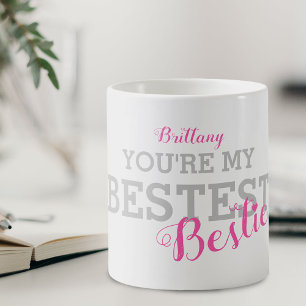 Café Mejor Amiga  Taza de la Mejor Amiga Cute BFF
