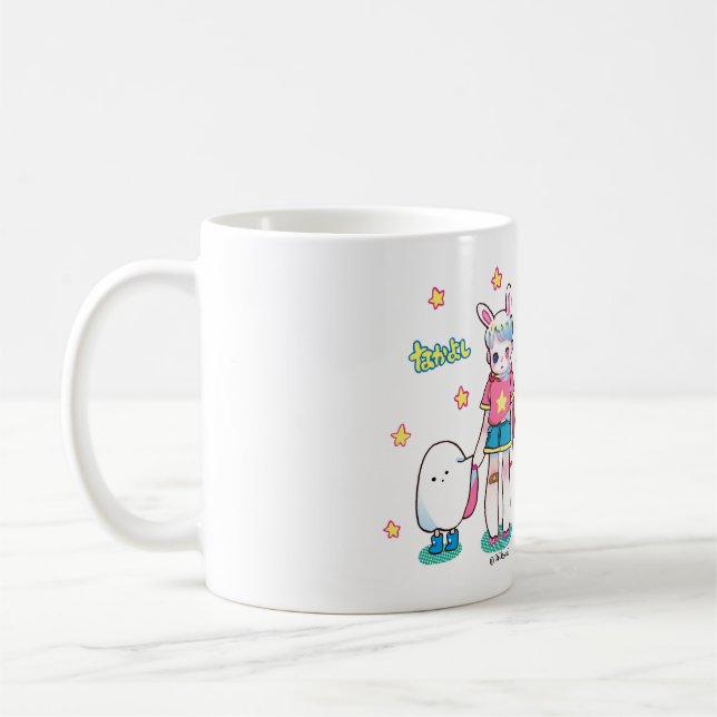 Café Mejores amigos taza de la obra clásica de 11 onzas (Izquierda)