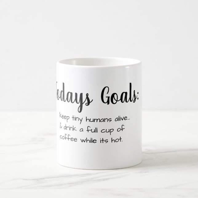 Café Metas de hoy - taza de la mamá (Centro)