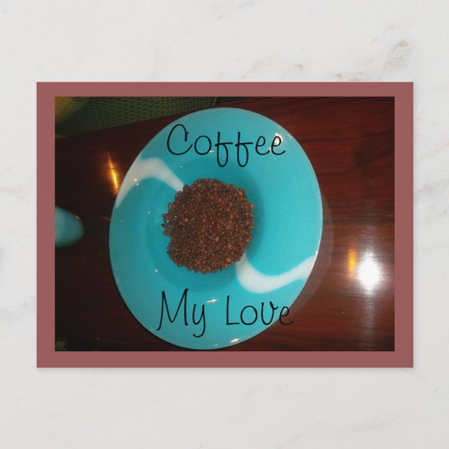 Café Mi amor Hakuna Matata regalo ideas postales (Anverso)
