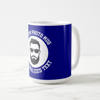 Café Mi Cara en una Taza Grande Personalizada de COLOR