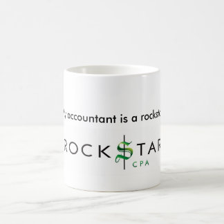Café Mi contable es una taza de Rockstar