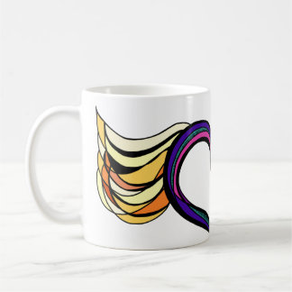 Café Mi corazón tiene taza de las alas