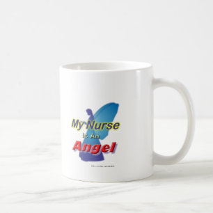 Café Mi enfermera en una taza de la obra clásica del