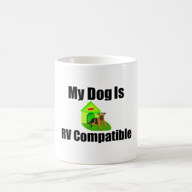 Café Mi perro es taza compatible de rv (Centro)