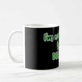 Café Mi taza de la diagnosis me no defino