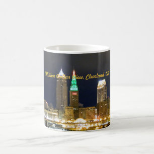 Café Millón de opiniones del dólar, taza de Cleveland