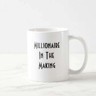 Café Millonario en la taza de Makin