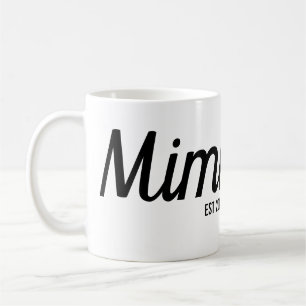 Café Mimi nueva taza de encargo de la abuela