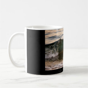 Café Mini arte de la onda de la taza