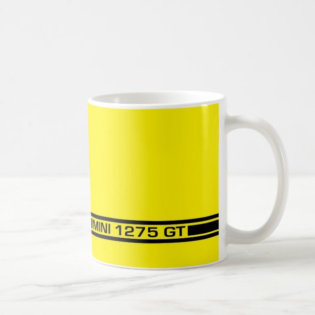 Café Mini taza británica de la raya del socio de un (Derecha)