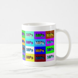 Café MIPS multi de taza del logotipo