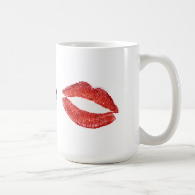 Café Mira la taza sucia del beso de los juegos bonitos (Derecha)