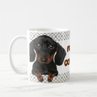 ¡Café Mmm de la taza el | del Dachshund…!
