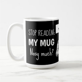 Café Moda de Novedad de Navidad DEJA DE LEER MI TAZA