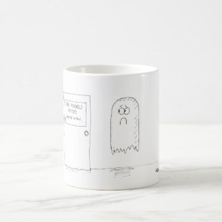 Café Modelo de la vida - taza del dibujo animado