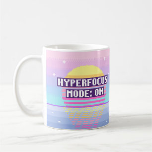 Café Modo de hiperconcentración: En Taza de Pixel Neuro