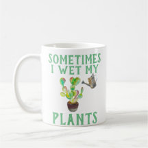 Mojo a veces mi taza de las plantas