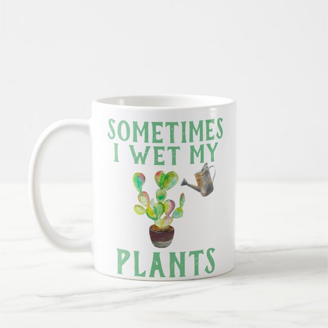 Café Mojo a veces mi taza de las plantas (Izquierda)