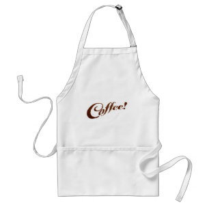Café molido de café - delantal