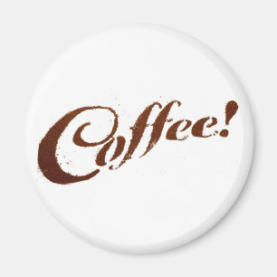 Café molido de café - imán