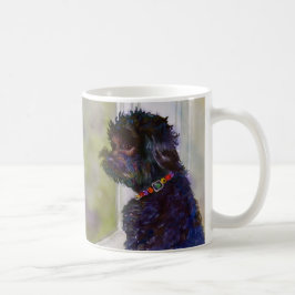Café Molly, taza del arte de la acuarela