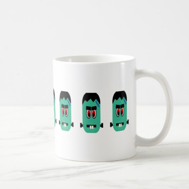 Café Monstruo de Halloween - taza (Derecha)